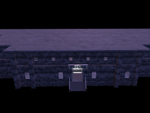 Prison Old 3D Модель