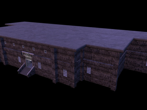 Prison Old 3D Модель
