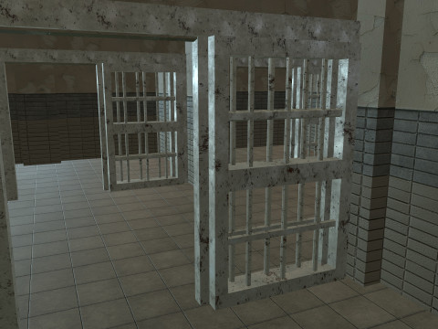 Prison Old 3D Модель