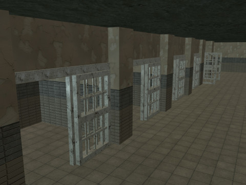 Prison Old 3D Модель