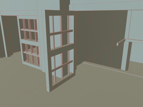 Prison Old 3D Модель