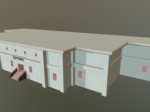 Prison Old 3D Модель