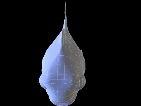 Staue Piranha 3Dモデル