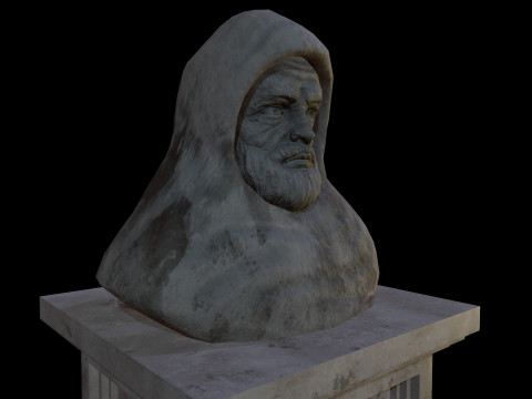 StatuePatienceobj 3D 模型