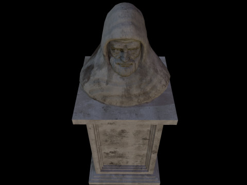 StatuePatienceobj 3D-Modell