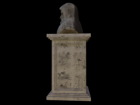 StatuePatienceobj 3D Model