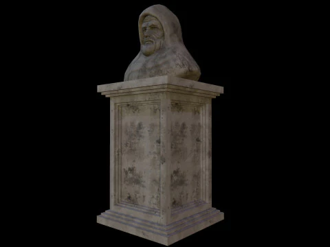 StatuePatienceobj 3D Model