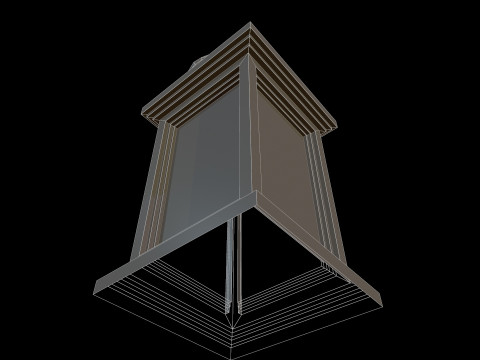 StatuePatienceobj 3D-Modell