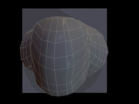 StatuePatienceobj 3D-Modell
