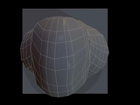 StatuePatienceobj 3D Model