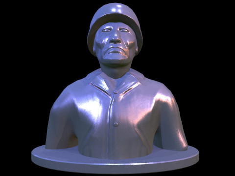 Statue Soldier 3D 模型