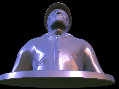 Statue Soldier 3D Модель