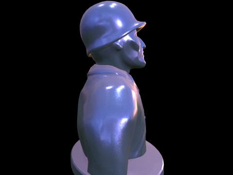 Statue Soldier 3D Модель