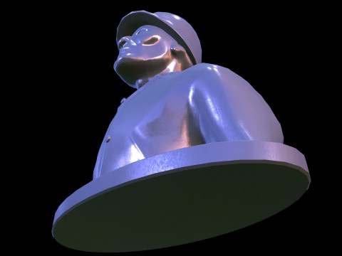 Statue Soldier 3D Модель