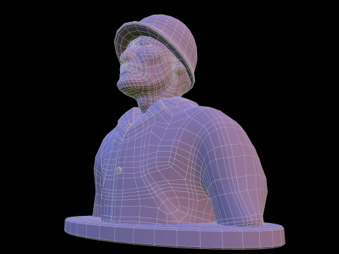 Statue Soldier 3D Модель