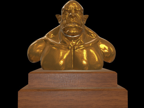 StaueOgre 3D Model