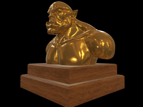 StaueOgre 3D Model