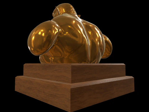 StaueOgre 3D Model