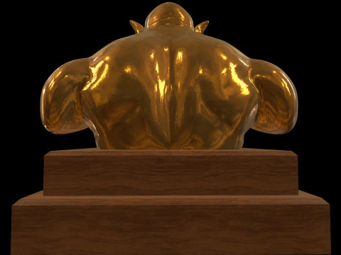 StaueOgre 3D Model