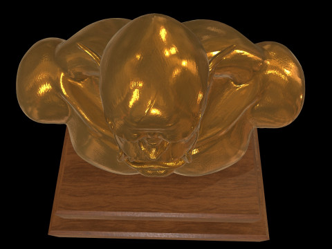 StaueOgre Model 3D