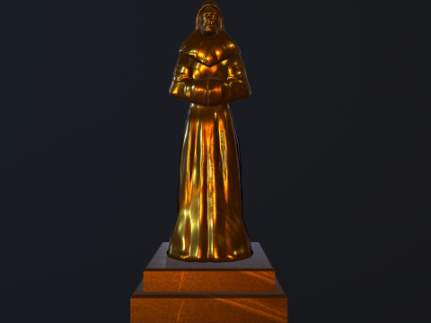 Statue Time 3D 模型