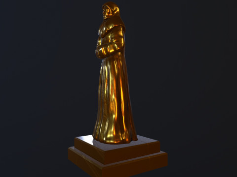 Statue Time 3D Model