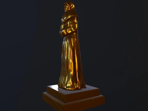 Statue Time 3D Model