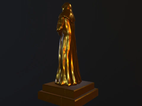 Statue Time 3D Model