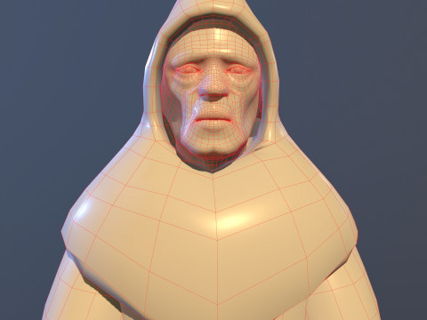 Statue Time 3D Model