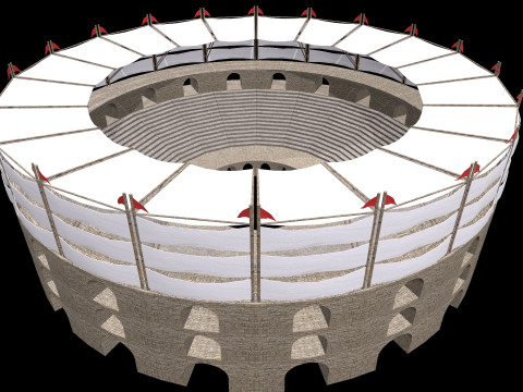 Arena Gladiators 3D Model