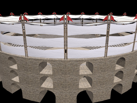 Arena Gladiators Modelo 3D