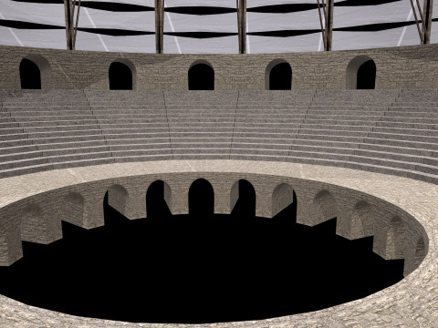 Arena Gladiators Modelo 3D