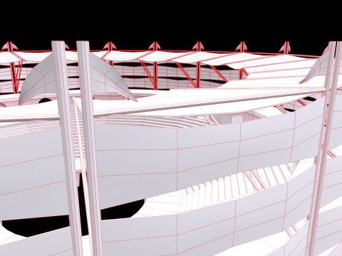 Arena Gladiators 3D Model