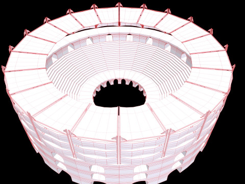 Arena Gladiators Modelo 3D