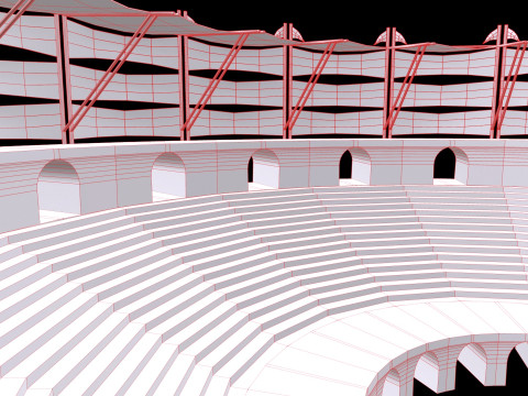 Arena Gladiators Modelo 3D