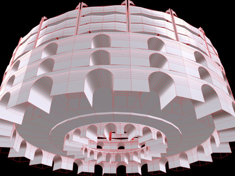 Arena Gladiators Modelo 3D