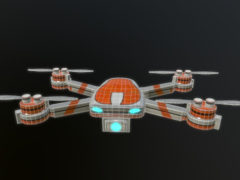 Drone Model 3D