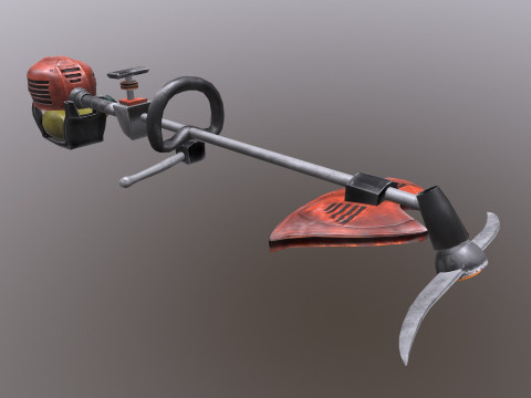 Lawn mower 3D 모델