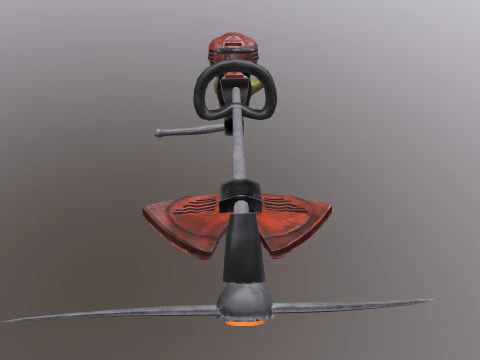 Lawn mower 3D Model