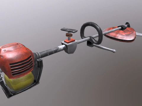 Lawn mower 3D Model