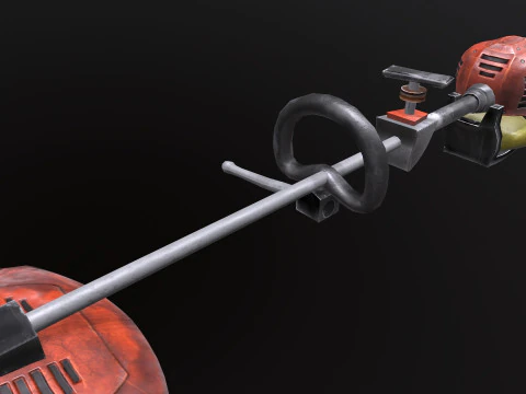 Lawn mower 3D Model