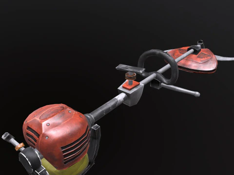 Lawn mower 3D Model