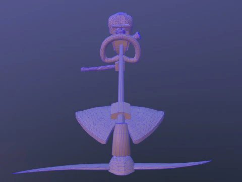Lawn mower 3D Model