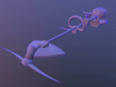 Lawn mower Modèle 3D