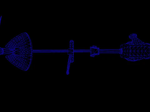Lawn mower 3D Model
