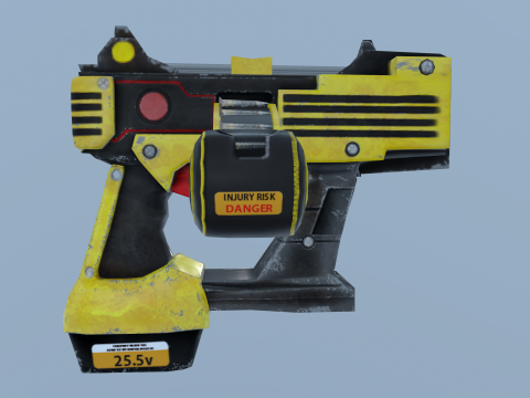 NailGun Model 3D