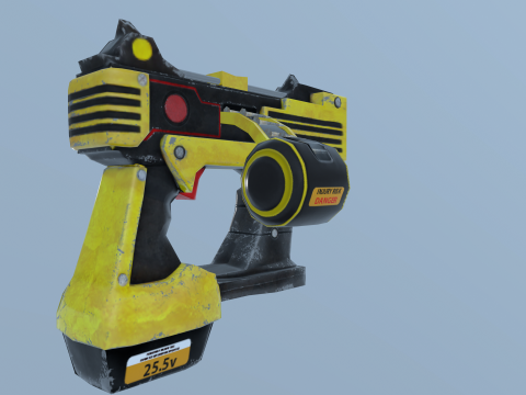 NailGun 3D मॉडल