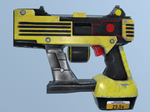 NailGun 3D मॉडल