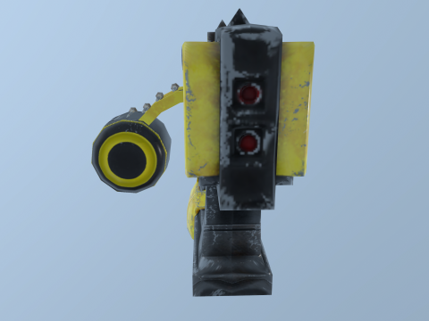 NailGun 3D मॉडल