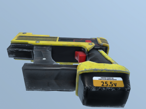 NailGun 3D मॉडल